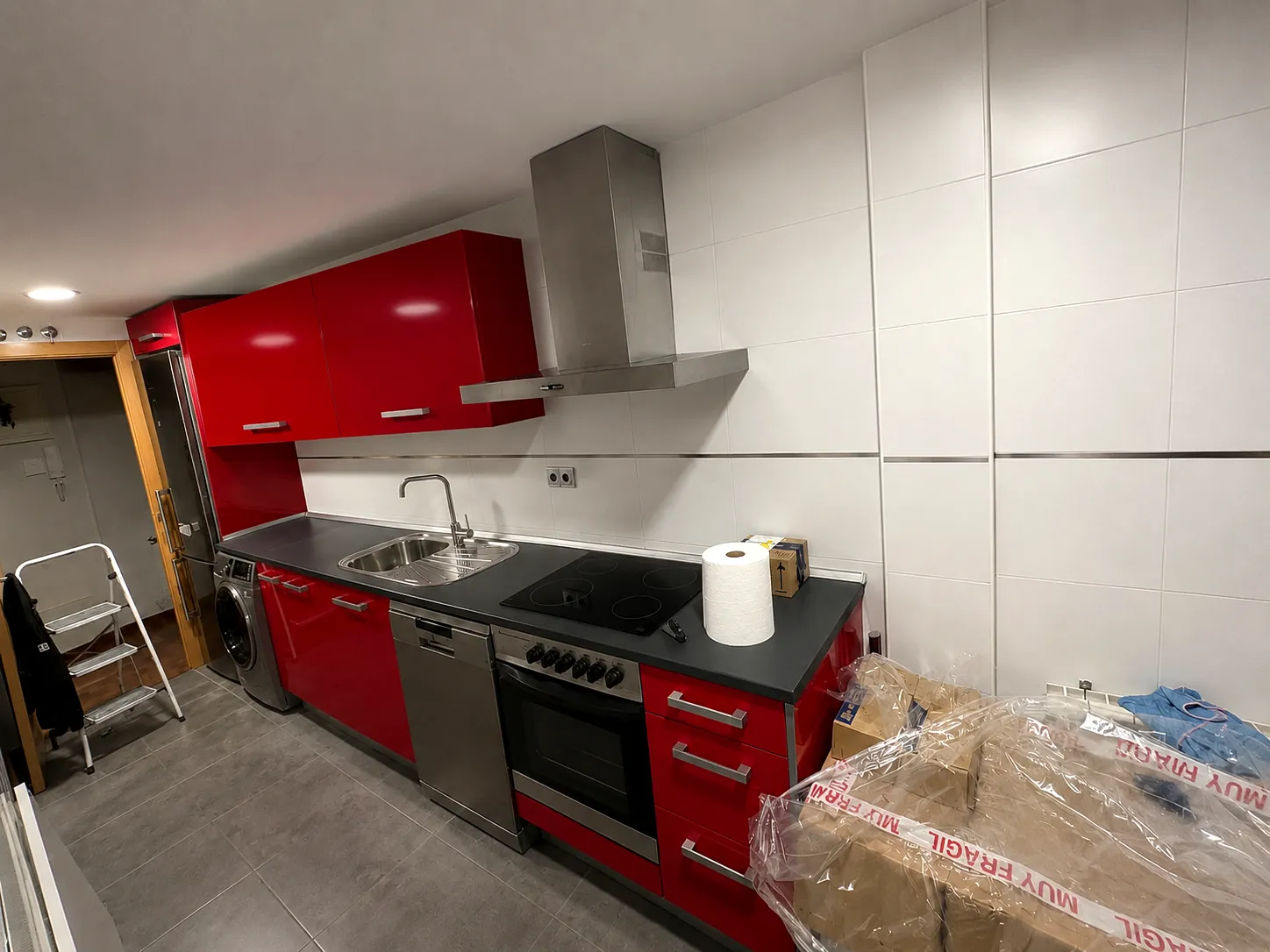 Renovación de Cocina en Galería — antes